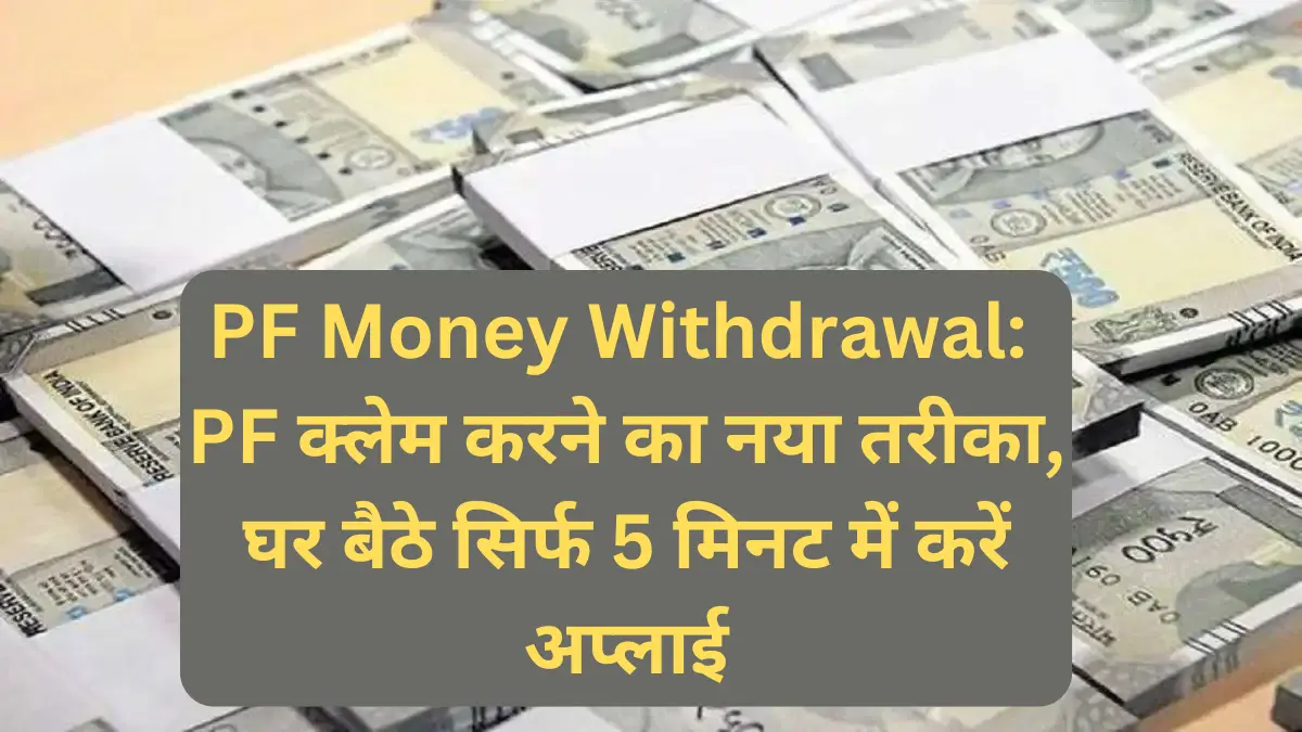 PF Money Withdrawal