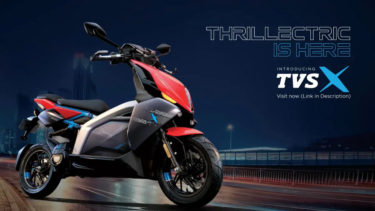 TVS's new electric scooter with 140km range