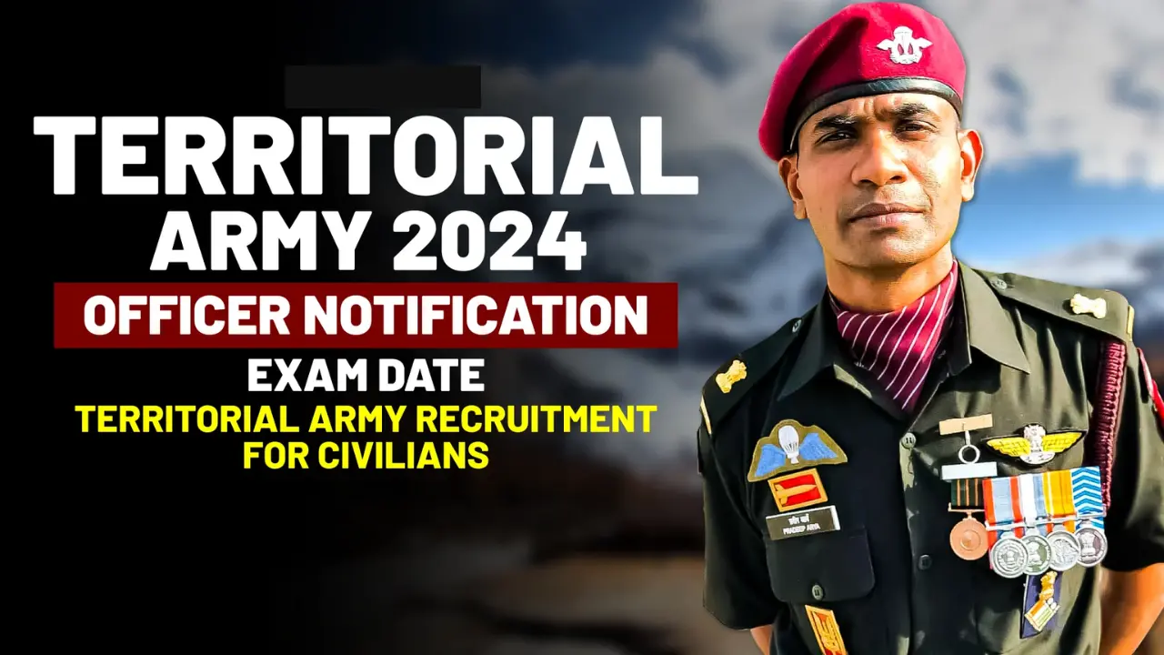 Territorial Army Officer 4 Recruitments 2024