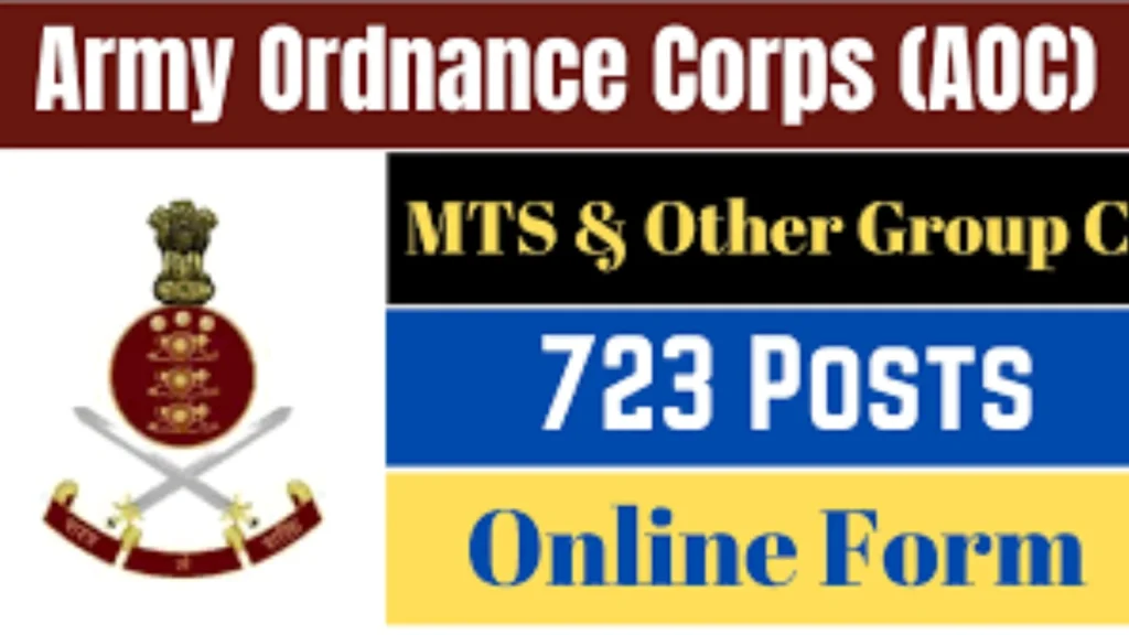 Indian Army MTS 723 Recruitments