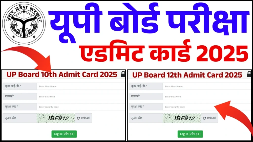 UP Board Admit Card 2025