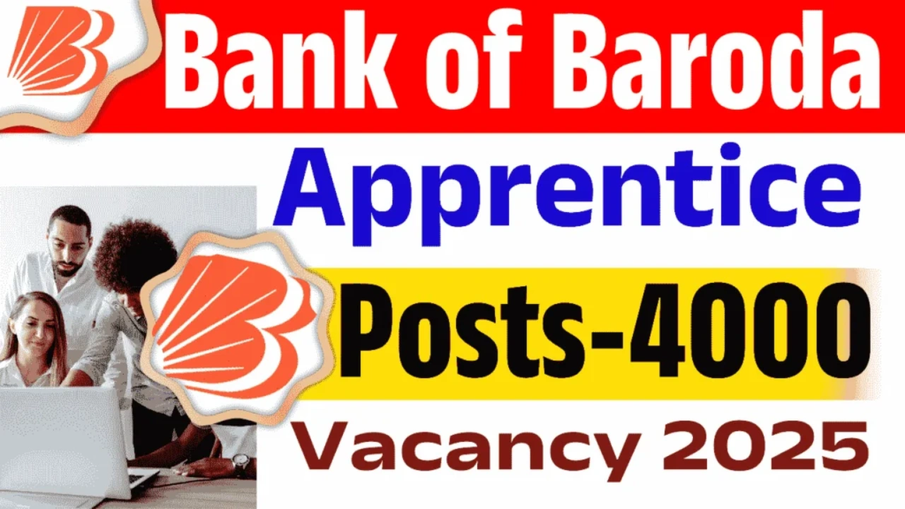 Bank of Baroda Apprentice Vacancy 2025