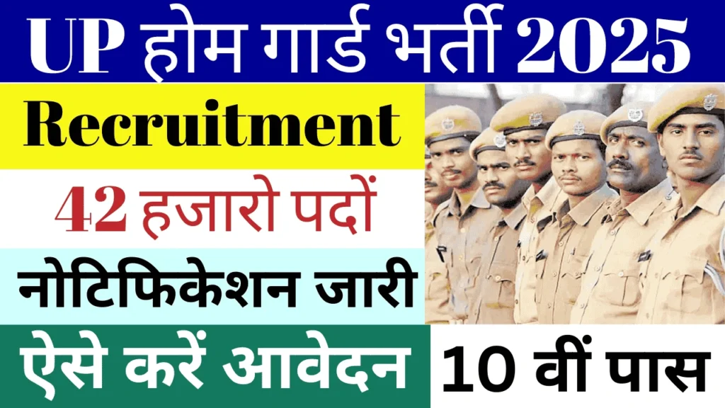 UP Home Guard Recruitment 2025